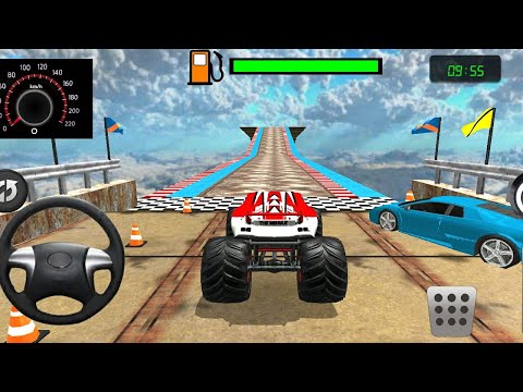Impossible Tracks Monster Truck Stunt Racing - Monster Truck Mega Ramp- Android Gameplay