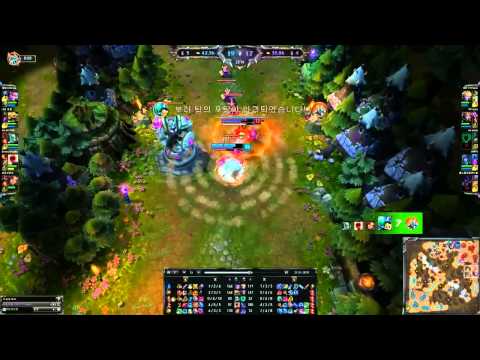 SKT T1 Faker Ezreal VS Ohq Rammus