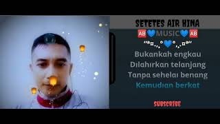 Download lagu Karaoke duet dangdut SETETES AIR HINA mp3