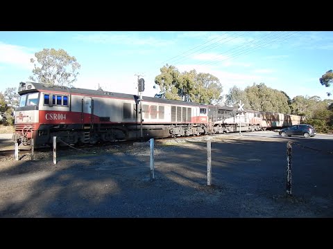SCT Freight 2PM9 with CSR004 & SCT010 powers through Bridgewater - 11/06/2020