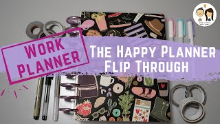 THE HAPPY PLANNER FRANKENPLANNER FLIP THROUGH & GIVEAWAY (CLOSED): Classic Size Work Planner Set-Up