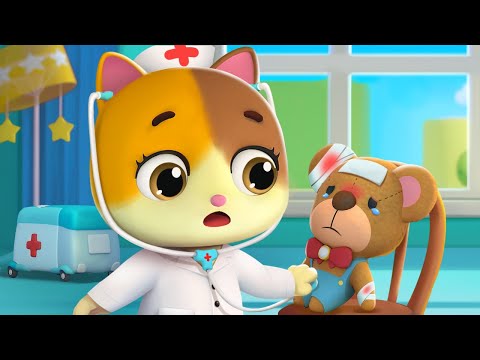 Let's Visit a Doctor | Doctor Cartoon | Kids Song | Kids Cartoon | Mimi and Daddy