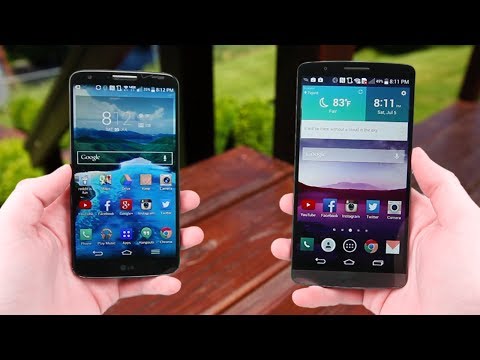 LG G3 vs. LG G2!