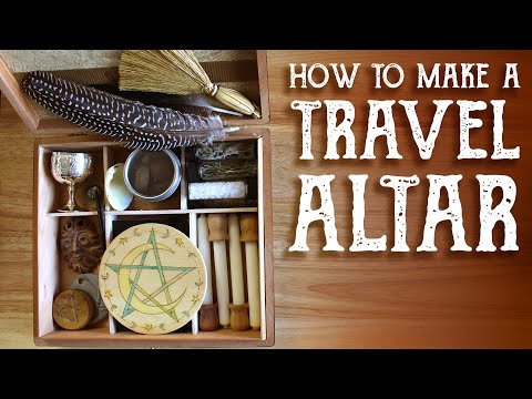 How to Make A Travel Altar - Magical Crafting: Witchcraft, Wicca, Pagan