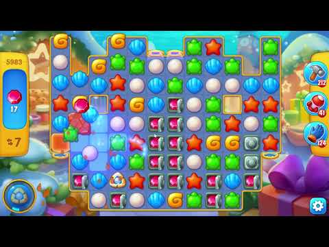 Fishdom 5983 Super Hard Level - 14 moves - NO BooSTERS