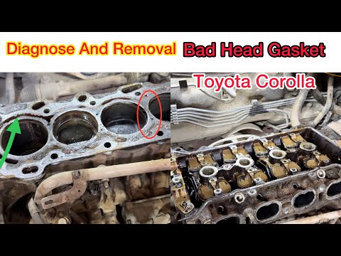 Toyota Corolla Engine Head Gasket Replacement