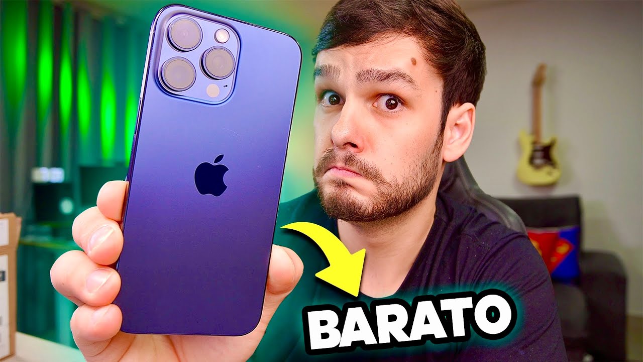 COMPREI um IPHONE 15 PRO MAX pela METADE DO PREÇO