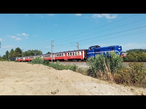 Comboio IR 868.Loco EE CP 1424+4 Schindlers +1 Sorefame. Pocinho-Caíde.    📍Irivo/Cête📍.