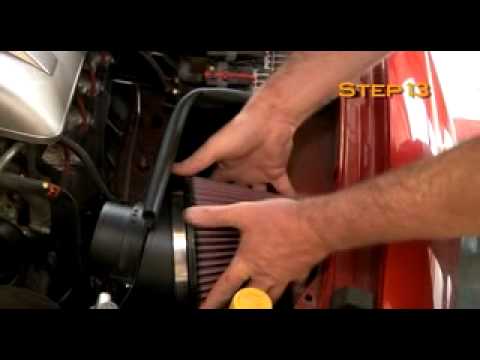 Air Intake Installation for 2005 PONTIAC GTO with the 6.0 liter V8 engine