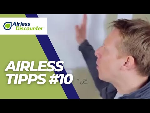 Airless Tipps #10 - Strahlbreite & Spritzwinkel der Düse richtig auswählen
