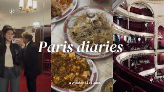 【Paris Weekend vlog 🇫🇷】芸術に触れて、美味しいものを食べて。フランス最古の劇団を観る休日🎭