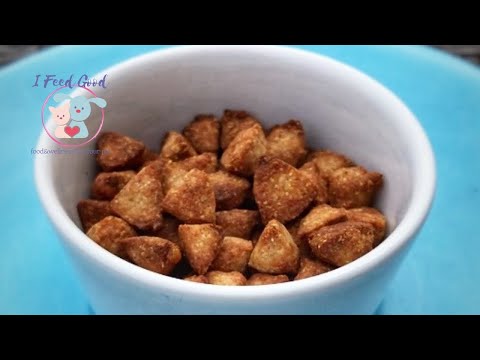 Ricette per gatti: croccantini al Montasio