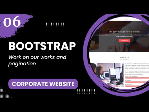 Bootstrap #6 - Work on our works and pagination