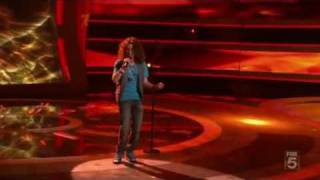American Idol 10 - Brett Loewenstern [Light My Fire] - Top 12 Guys Perform