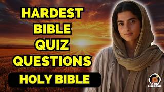 HOLY BIBLE QUIZ - 15 BIBLE QUESTIONS TO TEST YOUR BIBLE KNOWLEDGE - Bible Quiz