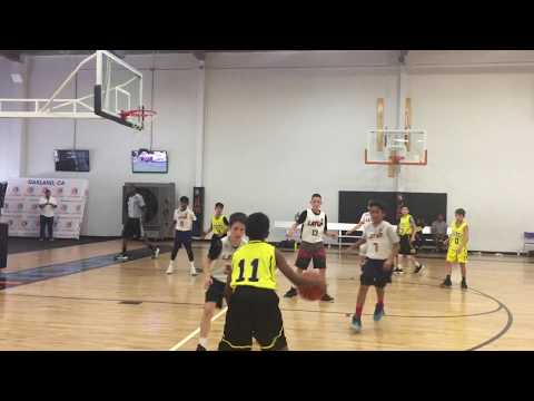 Team Elite vs Generals-AAU-Elite making plays