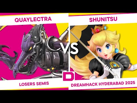 Quaylectra (Ridley) vs Shunitsu (Peach) - DreamHack India 2025 - Smash Ultimate