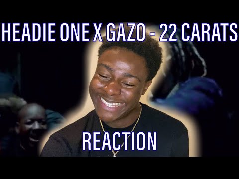 TRES BIEN! 🔥Headie One x GAZO - 22 Carats (Official Video) 🇫🇷 [REACTION]