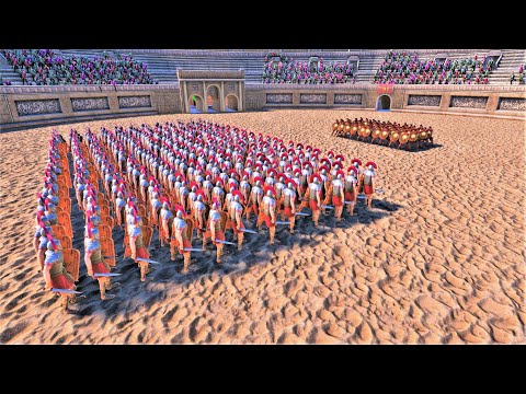 50x SPARTANS  vs  300x EVERY MELEE UNIT - Ultimate Epic Battle Simulator
