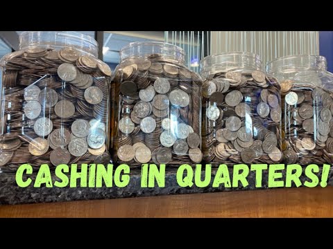 CASHING IN COINS! 🪙 We BROKE the Coin Counter Machine!! HOW MUCH!?