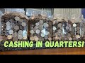 CASHING IN COINS! 🪙 We BROKE the Coin Counter Machine!! HOW MUCH!?