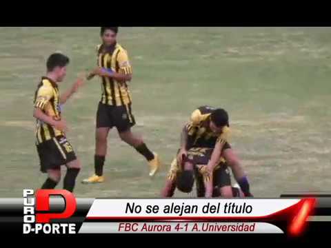 FBC AURORA Y SPORTIVO HURACÁN GOLEARON EN LA LIGA DEL CERCADO