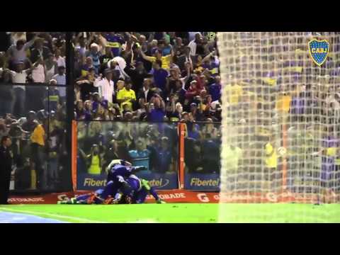 BOCA 2 - UNION 1 - EL GOL DE TEVEZ DESDE ABAJO