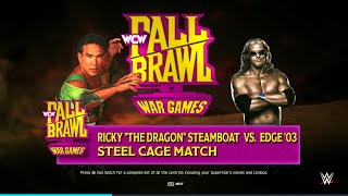 WWE 2K25 FULL MATCH - Steamboat vs. Edge - Who Wins This Legend Battle?