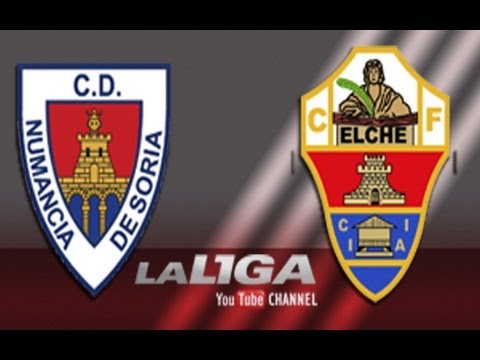 Resumen de CD Numancia (3-1) Elche CF - HD