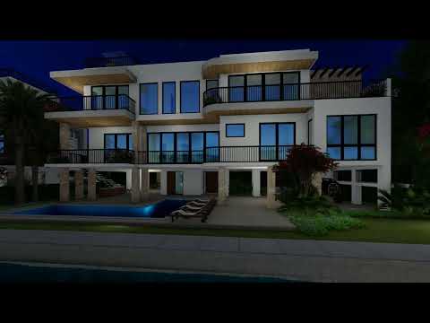 301 Buttonwood Circle #B Night Animation