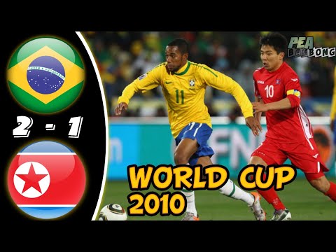 Brazil VS Korea DPR  Highlights & Goals || FIFA World Cup 2010