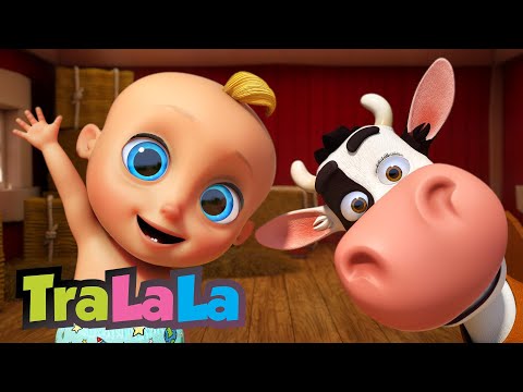 Văcuța LOLA în română ( La Vaca Lola ) 🐮 2 ORE Cântece educative pentru copii de la TraLaLa