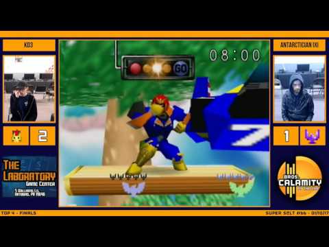 S@LT #66 | Antarctican iXi (Falcon) vs KD3 (Pika, Blk. Falcon) - Finals - SSB64 Singles