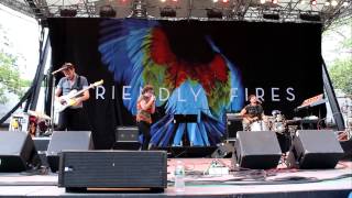 Friendly Fires - &quot;Hawaiian Air&quot;  LIVE NYC HD - summerstage 08/07/2011