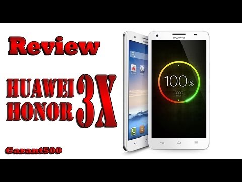 Обзор Huawei Honor 3X (white) / 