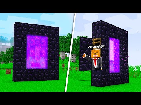 JeromeASF - Making A Top Secret Entrance To My Minecraft Base