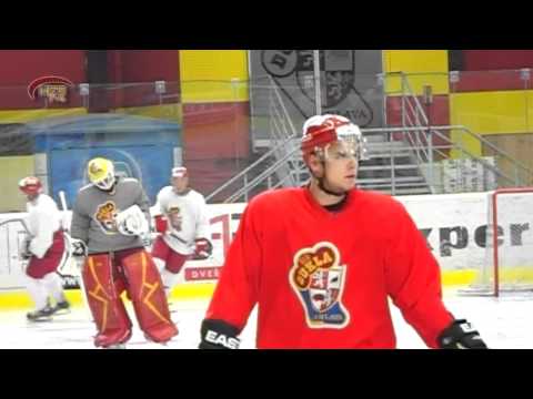 HC Dukla Jihlava -zahájení přípravy na  ledě  25. července 2011