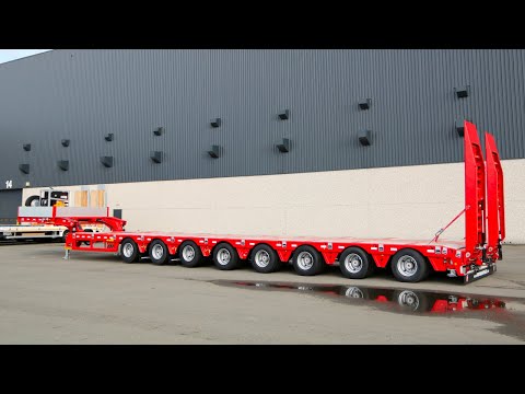 Faymonville - MultiMAX extendable low loader with 8 axles and 14m loading platform length
