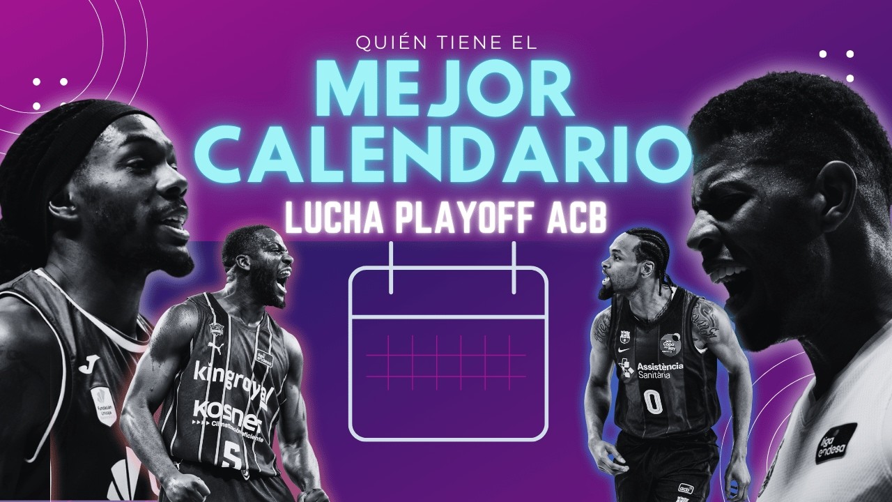 The BEST and WORST ACB schedule in the fight for the PLAYOFFS