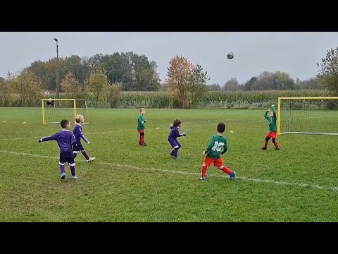 Football match KSK Wavria U7 vs KFC Molenzonen Hallaar U7 match ⚽️ 09.11.2024