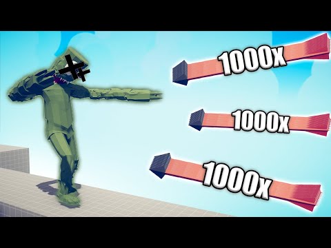 RAINBOW FRIENDS GIANT vs 1000x OVERPOWERED UNITS - TABS | Totally Accurate Battle Simulator 2023