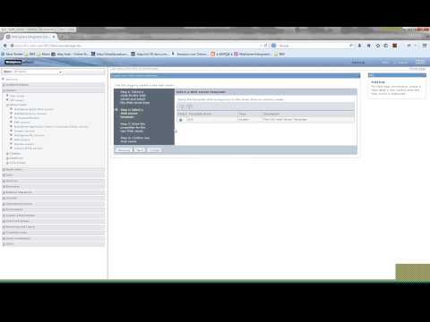 Create Webserver in IBM Websphere Application Server Cluster