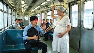 好心給50歲孕婦讓座，卻被誣陷是她雙胞胎生父！含冤慘死，重生歸來手撕全部陰謀！#重生 #復仇 #悬疑 #短劇