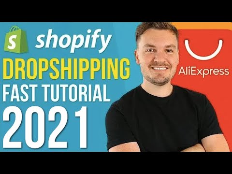 Shopify Dropshipping Tutorial For Beginners 2021 (FAST Under 15 Minutes!)