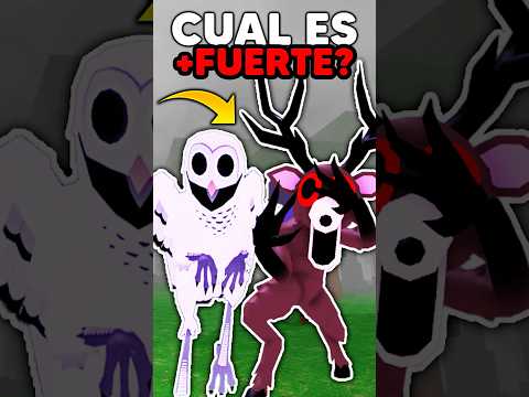 Owl or Deer🦉🦌 Which Boss is More Powerful? #99NightsintheForest #Roblox