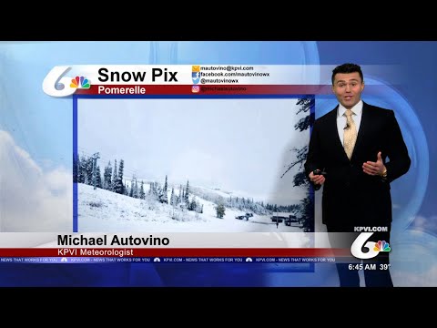 Meteorologist Michael Autovino's Morning Forecast For October 11, 2018