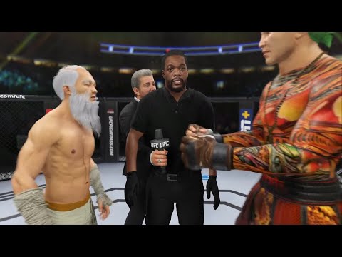 UFC 4 - Old Bruce Lee vs. Anime Dragon - Crazy Rematch 👊🤪