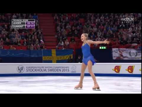 Elena Radionova 2015 Europeans LP