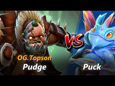 Topson mid Pudge vs Puck | First 10 minutes