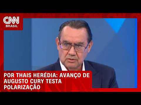 Avanço de Augusto Cury testa polarização; veja análise | HORA H